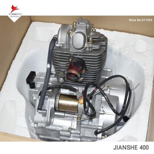 WHOLE ENGINE OF JIANSHE 400 ATV MODEL NAME IS JS386/JIANSHE400CC DISPLACEMENT