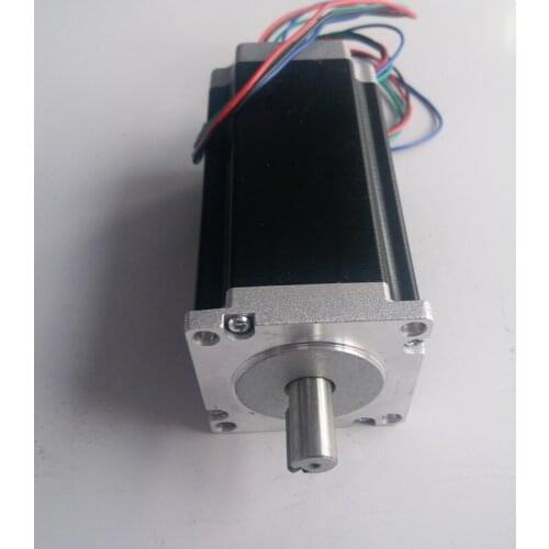 Nema42 2 Phase Hybrid Stepper Motor with Keyway Shaft 1.8 Degree 110mm Flange 12Nm 21Nm 30Nm 4-Wire 5A 6A 19mm Shaft