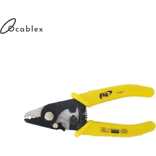 5pcs/lot FIS Fiber stripping pliers F11301T Three segmented stripping design Miller Wire stripper wholesale
