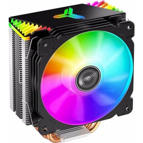 Jonsbo CR1000GT CPU Cooler 5V3PIN ARGB 4 Heatpipe 120mm PWM Silent FAN Air Cooling Radiator For LGA/1151/1155/AM3/AM4/AMD