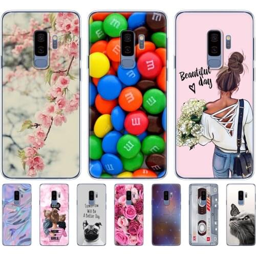 Soft silicon TPU case For Samsung Galaxy S9/S9 PLUS Case Cover For Samsung S9/S9 plus Phone shell protective coque
