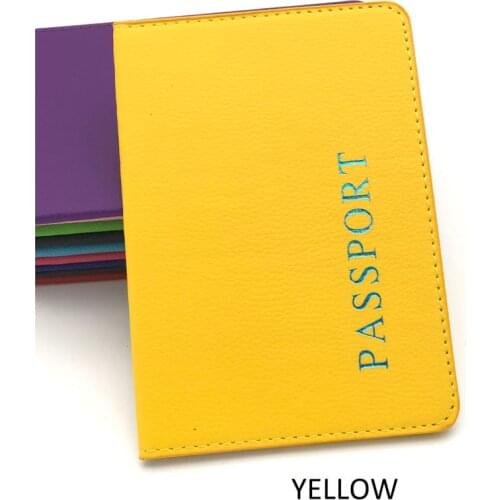 Wholesale New High Quality Travel Passport Cover Women Men Fashion Go Abroad Passport Holders Cute Colourful Cases Casual Design