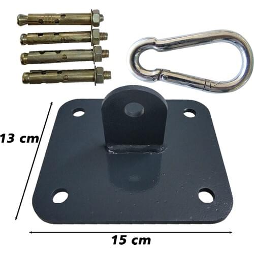 Stainless Steel Suspension Bracket Hammock Mount Ceiling Hook Anchor Hanger For Gym Training Aerial Yoga Swing Hanging Kit