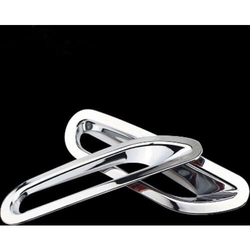 Foal Burning Chrome Rear Fog Light Decoration Cover Fog Lamps Covers Sticker For Nissan Qashqai J11 2014 2015 2016 Accessories