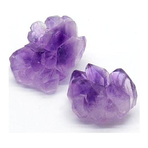 100g Natural Amethyst Skeletal Quartz Point Crystal Cluster Healing Specimen Natural Stones Minerals Home Desk Aquarium Decor