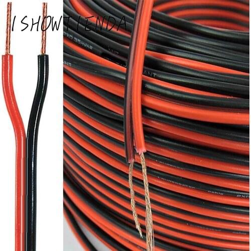 2 Pin Extension Cable Connector Wire Cord For Single LED Strip Light 3528 5050 Length 3/10M PVC insulated wire