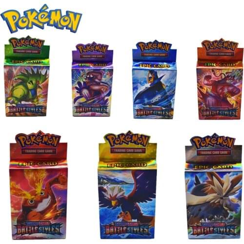 2021 Pokemon Cards V Vmax Box TCG: Sun & Moon Evolutions Pokemon Booster Shinny Card Pokemon Game Gx Ex Toy Kids Birthday Gift