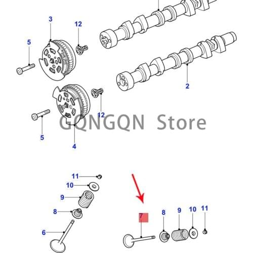 CAR exhaust valve 2009 -2021 Jag ua rf-p ace f-ty pe xf xj xe engine air pump exhaust valve air pump solenoid valve