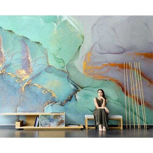 Beibehang papel pintado Nordic hand-painted abstract net red oil painting graffiti wallpaper living room TV background wallpaper