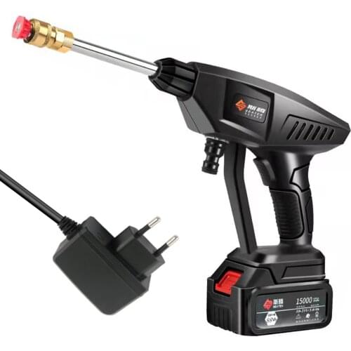 Cordless 30Bar High Pressure Car Wash Tool Electric Pressure Washer Vehicle Cleaning Machine Automobile Car Wash Water Gun