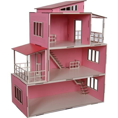 Wooden Toys Wooden Custom Design Baby House