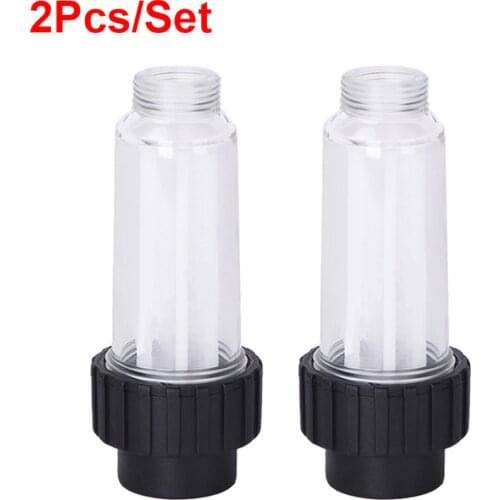 2PCS Water Filter For Karcher Car Washer G 3/4'' Filter For Karcher K2 K3 K4 K5 K6 K7 Series High Pressure Washer