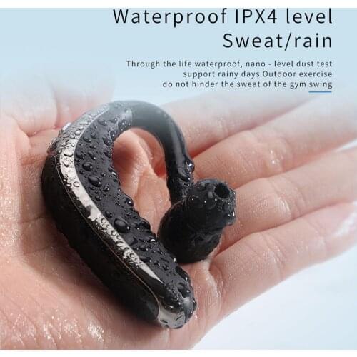 H500 Bluetooth V5.0 Drive Earphones Wireless Hook Design Comfortable Mobile Phone Alternate Headphone For Left/Right Ear Headset