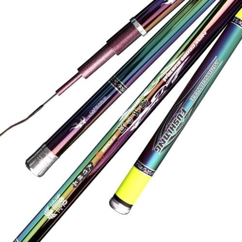 Carbon rod 19 Tune 6 H ultralight superhard big fish rod carp fishing rod long sections 2.7-6.3M Taiwan fishing rod Chameleon
