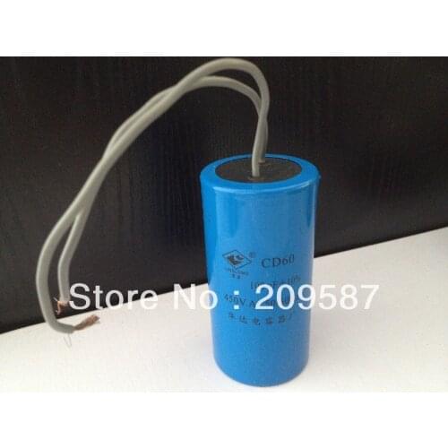 AC Motor Capacitor Start Capacitor CD60 450VAC 100uF