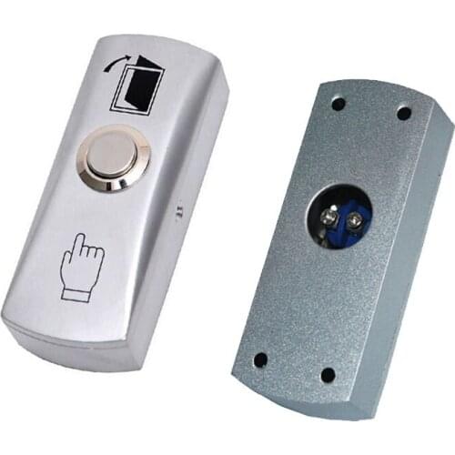 5pcs Metal Exit button for Access control anit Hit aluminum alloy material With the Bottom Box