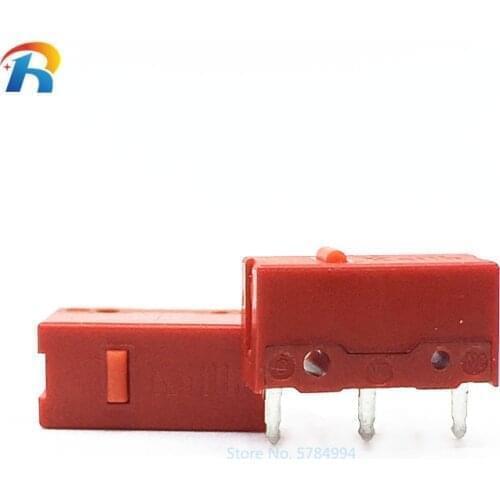 10pcs Kailh micro switch 60M life gaming mouse Micro Switch 3 Pin red dot used on computer mice left right button kailh gm red