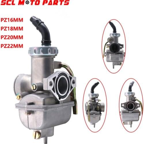 ALconstar-Motorcycle Hand Cable Choke PZ16/PZ18/PZ20/PZ22 Carburetor Carb Kit For 50cc-250cc Dirt Bike ATV Quad Universal