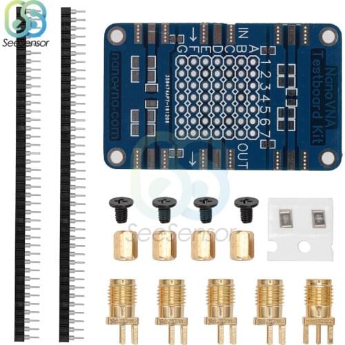 NanoVNA Testboard Kit VNA Test Demo Board Vector Network Analyzer Testing Board