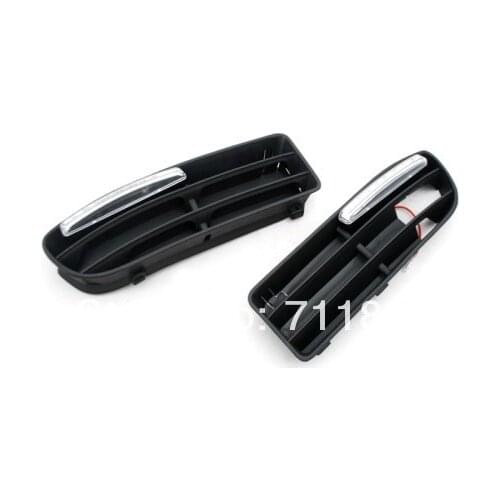 Lower Side Air Vent Grille With LED DRL For VW Jetta / Bora MK4