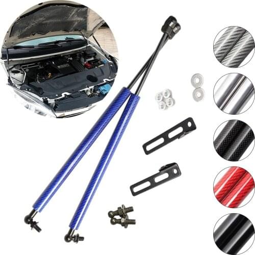 Front Hood Bonnet Modify Gas Struts for Suzuki Aerio for Suzuki Liana 2001-2007 Shock Absorber Lift Support Damper Carbon Fiber