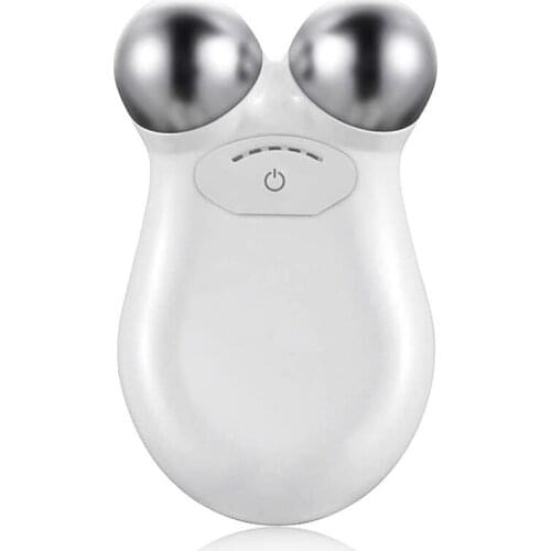 EMS Microcurrent Facial Slimming Massager 3D Electric Face Roller Anti Aging Skin Tightening Wrinkle Remover Beauty Instrument