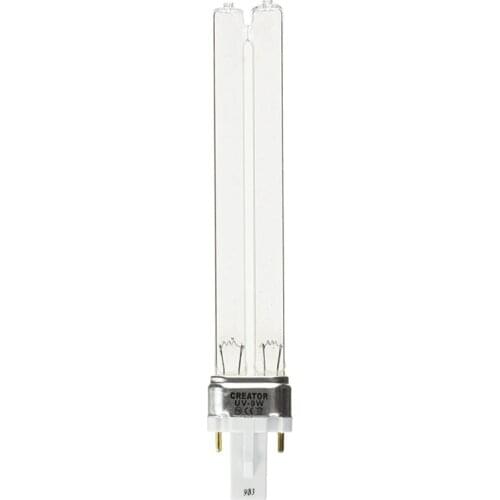 Spare Sunsun 9w UV Lamp Bulb Replacement for Sunsun Hw-303b 304b 404b Jup-01 Filter Cf400, Cf500, G23 2 Pin