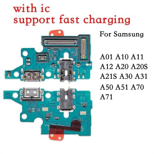 Charging Dock For Samsung Galaxy A10 A20 A30 A40 A50 A70 Charger Port Connector Flex Cable A105F A205F A305F A405F A505F A705