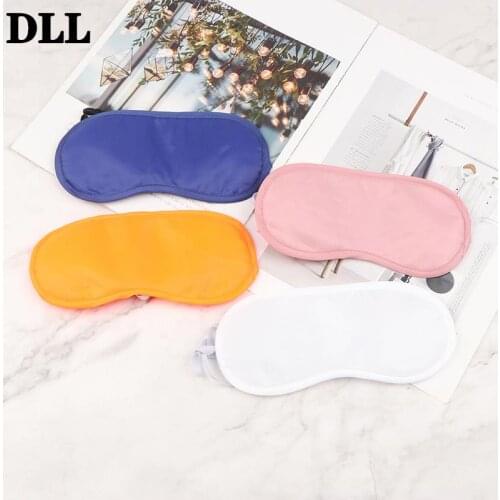 1pc Eye Cover Sleep Eye Mask Sleeping Padded Shade Patch Eyemask Blindfolds Women Men Travel Relax Rest