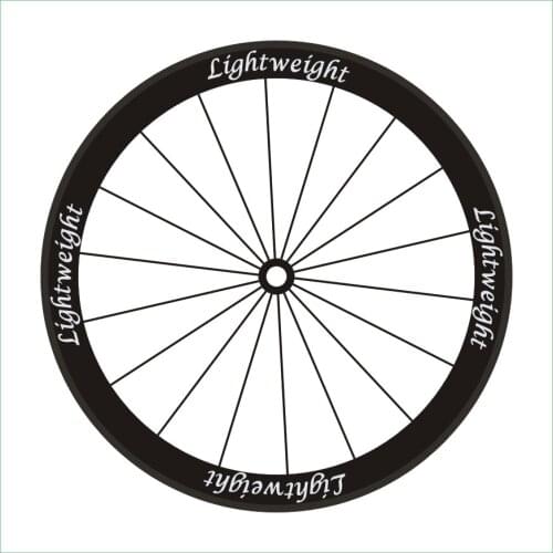16pics/2Wheels/set Road Bike 700c Wheel Rim Stickers Bicycle Stickers Bike Decals Cycling Wheel Decoration Film Stickers
