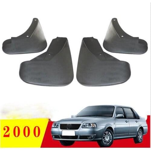 4PCS special for VOLKSWAGEN Santana 2000 2005-2019 AUTO Mudguards car fender Mud Flaps Mudflaps