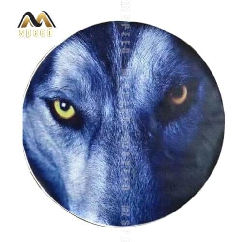 Car Accessories 14 "15" 16 "PVC leather spare tire wheel cover wheel protector is suitable for SUV tire covers