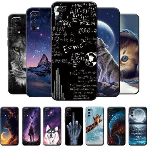 For Realme 7 Pro Case Soft Case For Realme 7 Pro TPU Back Cover on Realme 7 Pro Flower Silicone Phone Case For OPPO Realme 7 Pro