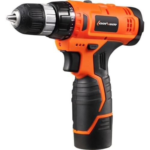 12V Electric Screwdriver Multi-function Cordless Charging Drill bit Rechargeable Battery*1 Parafusadeira Furadeira Power Tools