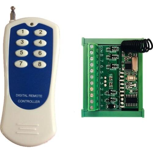AGV Remote Control Module 8-way Remote Control RF Signal Strong Sensitivity Remote Control CCF-RC08