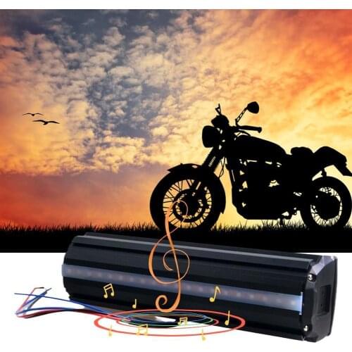 Motorcycle Audio System With LED Display, With Application Control, Mp3, Tf, Usb, Fm Radio, Stereo, Motorcycle Accessories