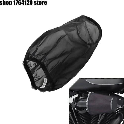 Motorcycle Waterproof Heavy Breather Rain Sock For Harley Sportster 48 883 Touring Softail Dyna Dustproof Air Filter Rain Cover