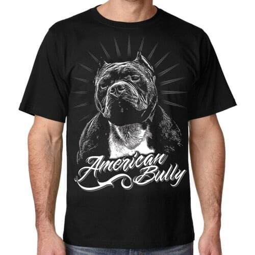 2019 Fashion Short Sleeve T Shirt Summer O Neck Cotton Sunshine By American Bully T Shirt Men Adult T Shirts S 3Xl Tees
