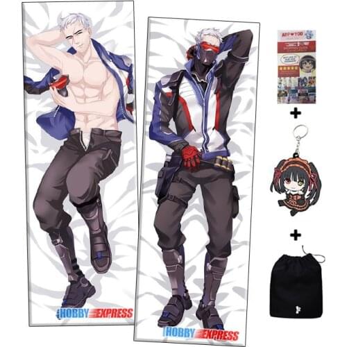 Hobby Express Male Soldier 76 Dakimakura Japanese Hugging Body Pillow Cover ADP69013