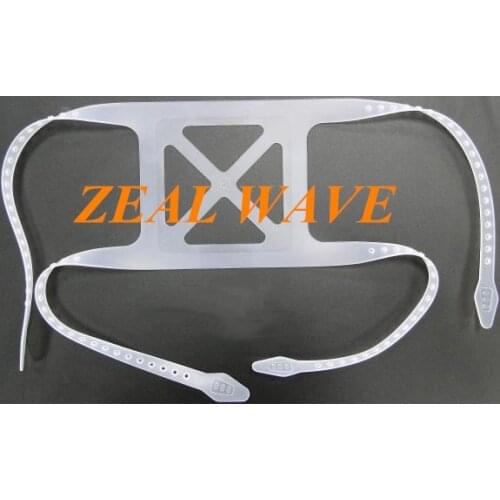 Imported Anesthesia Breathing Mask Silicone Fixation Belt Anesthesia Machine Silicone Four-head Band Girdle Strap (Adult)