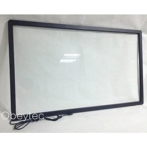 Obeycrop 50 Touch Screen Overlay, 4 touches, Frame only, Easy assembly, working inside/ Outdoor, IR Sensor, USB Touch Overlay