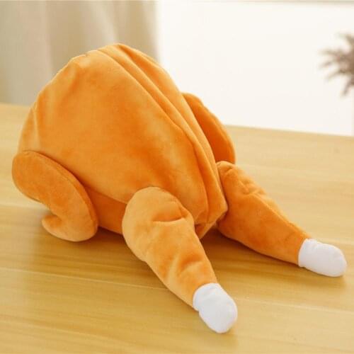 Dancing Turkey Hat with Battery Can Move and Singing Soft Plush Turkey