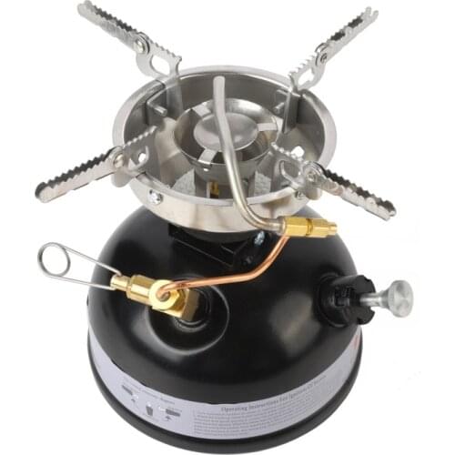 Outdoor Camping Fishing Multi-fuel Oil Stove Portable Gasoline Stove Non Preheating Oil Furnace Picnic Burners Stove Cookware
