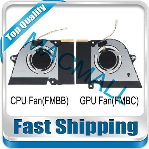 New For ASUS ROG Zephyrus G14 GA401I GA401IV 12V 13NR03F0AP0301 FMBC 13NR03F0AP0101 FMBB GPU CPU Cooler Cooling Fan
