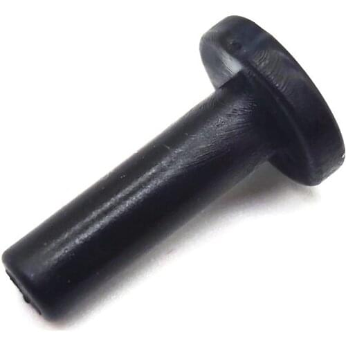 50 pcs/lot 1/4'' slip lock end plug choke plug 6mm black cap plastic material for misting accessories