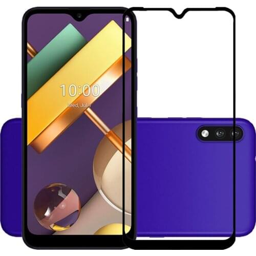 75 Pcs/Lot 2.5D Premium Tempered Glass for LG K22 Full Cover Screen Protector Protective Film for LG K22 LMK200HM