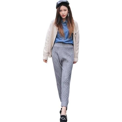 Zeongro Women's Knitted Trousers