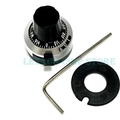 1PCS 3590S 6.35 mm precision scale knob potentiometer knob equipped with multi-turn potentiometer