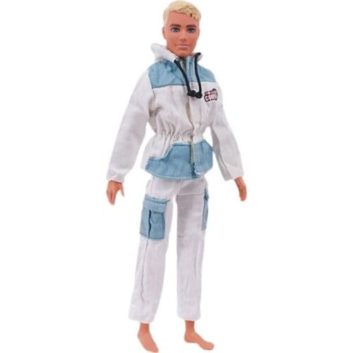2021 New Ken Hoodie + pants suitfor Barbie CD FR Kurhn BJD Doll Clothes Accessories Dollhouse Role Play