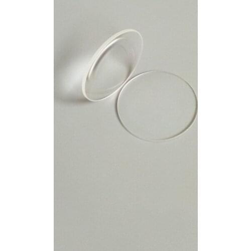 24mm K9 Optical Glass Plano Convex Lens Focal Length 210mm AR Coating Plano-convex Imaging Magnifying Lenses